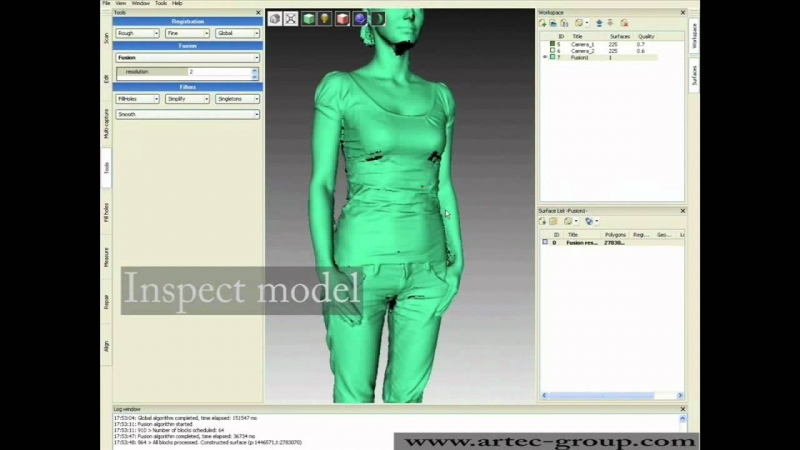 Scanners 3D Portátil EVA Fortaleza - Scanner 3D para Pessoas