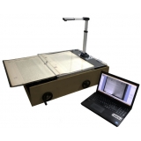 scanner de mesa para documentos antigos